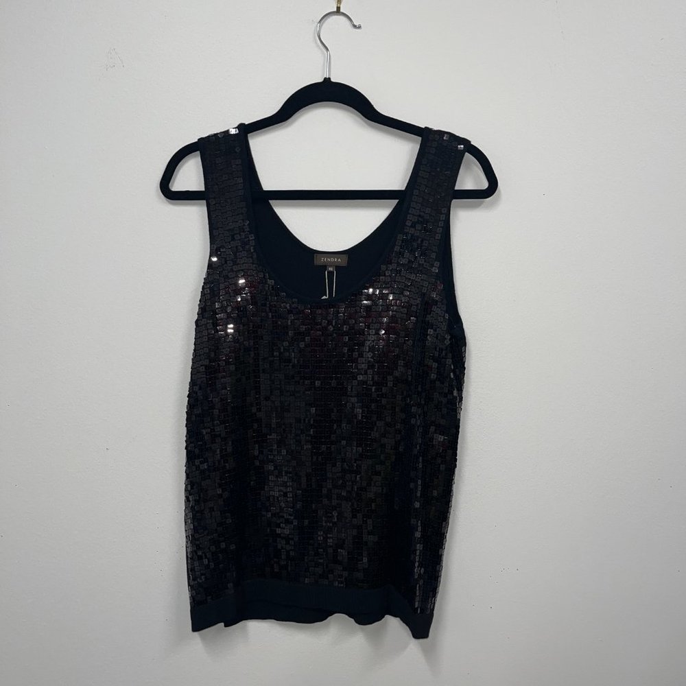 Zendra Sequin Shirt